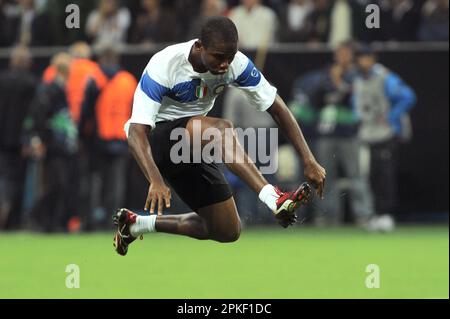 Mailand, Italien, 16/09/2009:Samuel Eto’o während des Spiels Inter Barcelona Stockfoto