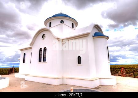 Griechisch-orthodoxe Kapelle im St. Anthony's Kloster in Arizona Stockfoto