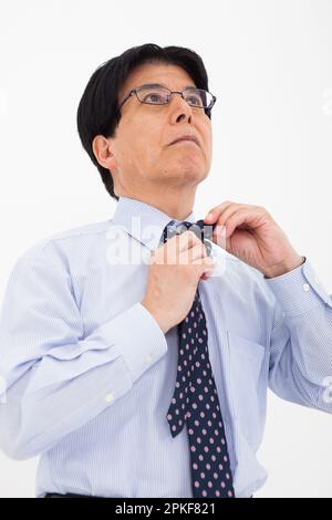 Mann im Hemd Stockfoto