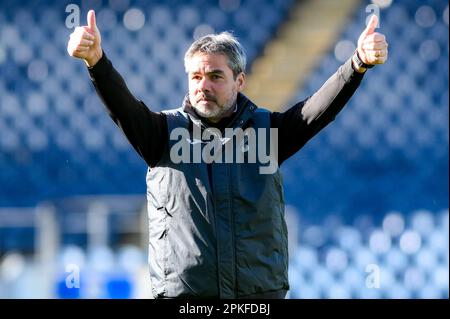 Blackburn, Großbritannien. 07. April 2023. Norwich City Manager David Wagner nach dem Sky Bet Championship-Spiel Blackburn Rovers vs Norwich City im Ewood Park, Blackburn, Großbritannien, 7. April 2023 (Foto von Ben Roberts/News Images) in Blackburn, Großbritannien, am 4./7. April 2023. (Foto: Ben Roberts/News Images/Sipa USA) Guthaben: SIPA USA/Alamy Live News Stockfoto