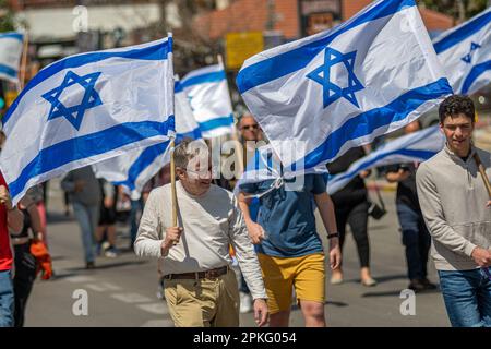 Zivile Proteste in der Stadt Rehovot Israel gegen den geplanten Wechsel der israelischen Regierung zum Obersten Gerichtshof Stockfoto