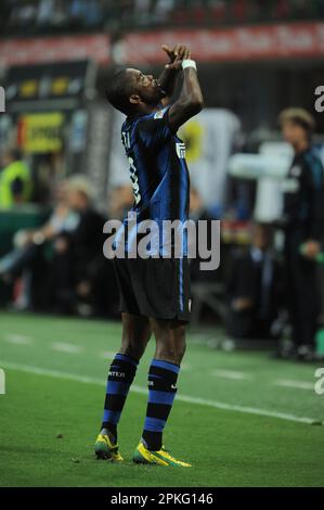 Mailand, Italien, 11/09/2010 : Samuel Eto’o während des Spiels Inter Udinese Stockfoto