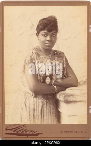 Sissieretta Jones, circa 1895, von Napoleon Sarony Stockfoto