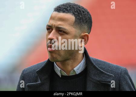 Liam RoSenior Manager von Hull City während des Sky Bet Championship-Spiels Sunderland gegen Hull City im Stadium of Light, Sunderland, Großbritannien, 7. April 2023 (Foto: Alfie Cosgrove/News Images) Stockfoto