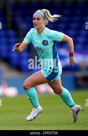 Australiens Ellie Carpenter bei einem internationalen