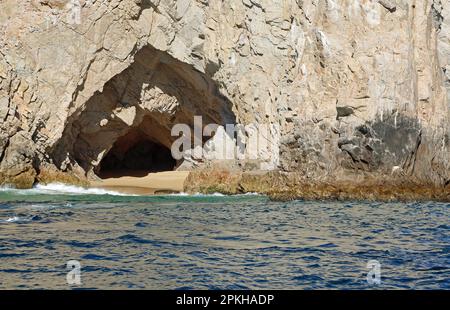 The Cave at Land Ends - Mexiko Stockfoto