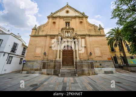 Barocke Kirche des Klosters St. Anne (Santa Ana) in Cordoba, Andalusien, Spanien. Stockfoto