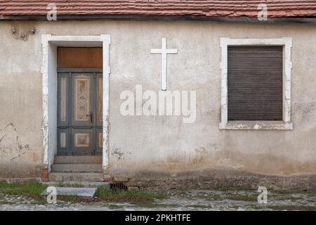 Fachwerkhaus in harsleben Stockfoto