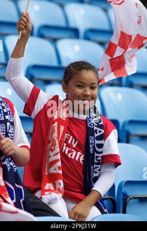 Coventry, Großbritannien. 21. Mai 2011. Coventry, England, Mai 21. 2011: Arsenal Fans Frauen FACup Spiel zwischen Arsenal und Bristol Academy im Coventry City FC (MHodsman/SPP) Guthaben: SPP Sport Press Photo. Alamy Live News Stockfoto