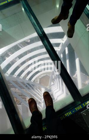 Spinnaker Tower, Portsmouth, Hampshire, Großbritannien, Großbritannien, Großbritannien, Großbritannien, Stockfoto