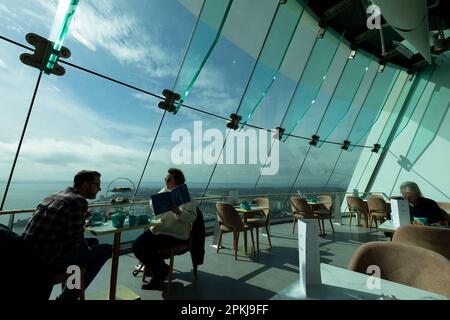 Spinnaker Tower, Portsmouth, Hampshire, Großbritannien, Großbritannien, Großbritannien, Großbritannien, Stockfoto