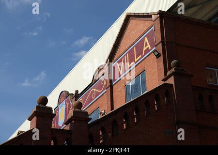 Birmingham, Großbritannien. 08. April 2023. Villa Park, Birmingham, Großbritannien, am 8. April 2023. Kredit: Paul Marriott/Alamy Live News Stockfoto