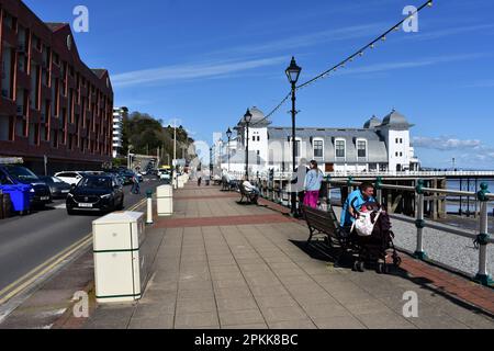 Penarth Pier Pavilion und Esplanade, Penarth, Wales Stockfoto