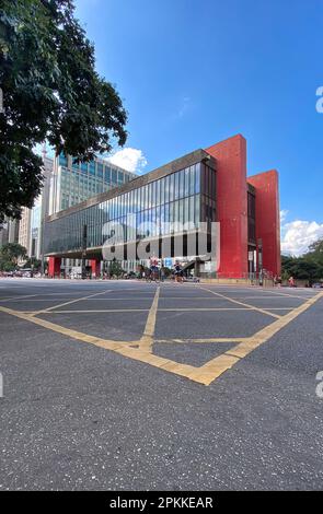 MASP Museu de Arte de São Paulo Stockfoto