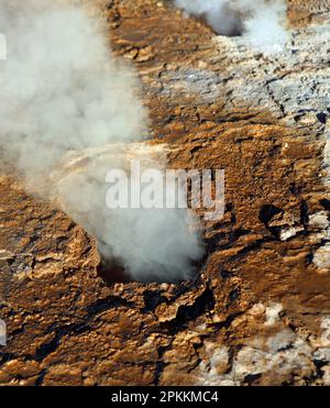 El Tatio Geyser Field, Atacama Desert Plateau, Chile, Südamerika Stockfoto