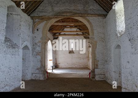 Die Priory der heiligen Margarete von Antioch und die Kirche St. Andrews Stockfoto