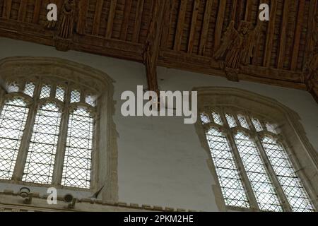 Die Priory der heiligen Margarete von Antioch und die Kirche St. Andrews Stockfoto