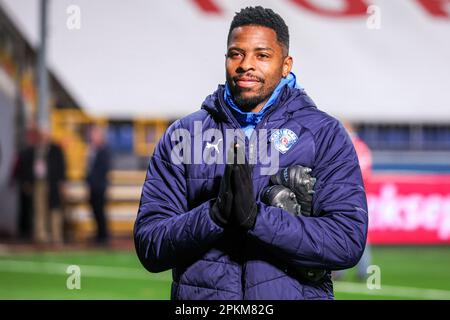 Heerenveen, Niederlande. 08. April 2023. HEERENVEEN, NIEDERLANDE - APRIL 8: Ryan Donk von Kasimpasa während des niederländischen Eredivisie-Spiels zwischen SC Heerenveen und dem FC Volendam am 8. April 2023 im Abe Lenstra Stadion in Heerenveen, Niederlande (Foto von Andre Weening/Orange Pictures) Kredit: Orange Pics BV/Alamy Live News Stockfoto