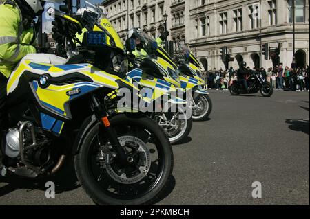 Metropolitan Police am Parliament Square, London Stockfoto