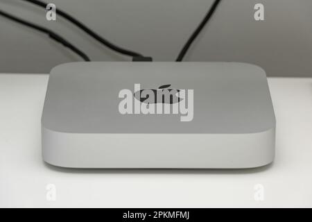 M1 Mac Mini Stockfoto