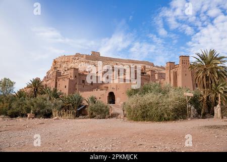 Das befestigte Dorf Ben Haddou Stockfoto