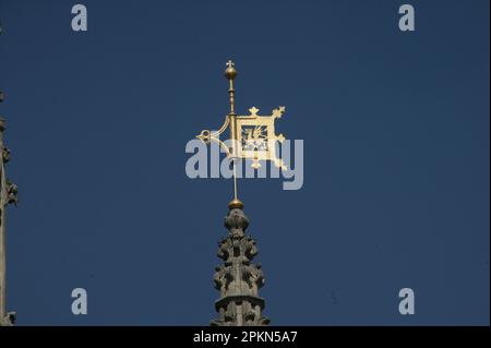 Wetterfahne in Westminster Stockfoto