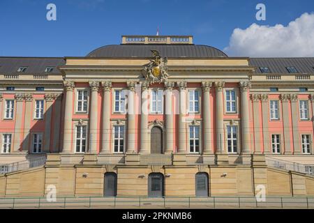 Neuer Landtag, Alter Markt, Potsdam, Brandenburg, Deutschland Stockfoto