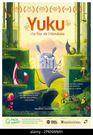 YUKU AND THE HIMALAYAN FLOWER (2022) – URSPRÜNGLICHER TITEL: YUKU ET LA FLEUR DE L'HIMALAYA – REGIE: ARNAUD DEMUYNCK UND REMI DURIN. Kredit: ARTEMIS PRODUKTIONEN / Album Stockfoto