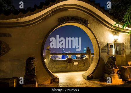 Lion Pavilion on (Victoria) Peak, Back Kowloon, Hong Kong Island, Hong Kong, China, Asien Stockfoto