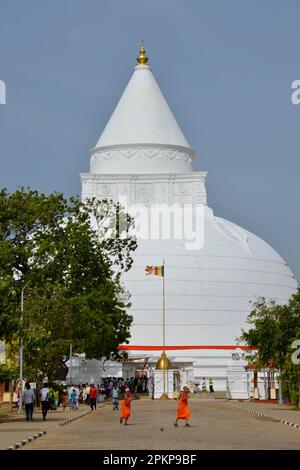 Stupa, Tissamaharama, Sri Lanka, Asien Stockfoto