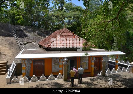 Dowa-Tempel, Bandarawela, Sri Lanka, Asien Stockfoto