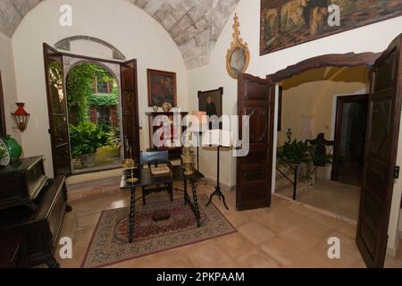 Finca Els Calderers, Sant Joan, Mallorca, Spanien, Europa Stockfoto