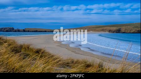 St. Ninian's Beach, Shetland, Schottland Stockfoto