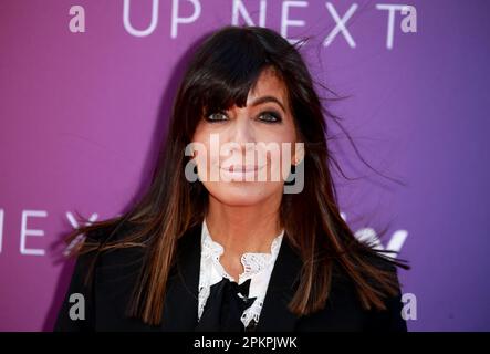 Claudia Winkleman besucht The Sky's Up Next im Theatre Royal Drury Lane in London. Stockfoto