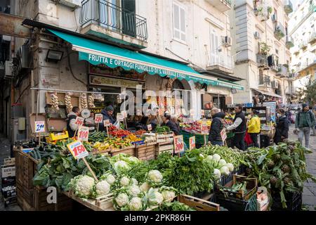 Italien, Neapel, Piazza Pignasecca Stockfoto