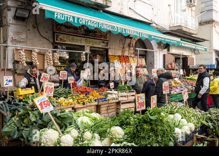 Italien, Neapel, Piazza Pignasecca Stockfoto