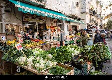 Italien, Neapel, Piazza Pignasecca Stockfoto