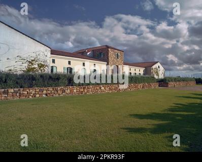 Das 1998 gegründete Waterford Estate folgt einer Philosophie, die Wohlstand, Leben, Essen, Wein, Familie und Freunde feiert. Eingebettet im malerischen BL Stockfoto