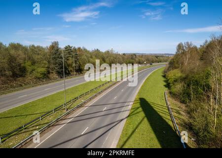 Ravenhead Industrial Estate in St. Helens, Merseyside Stockfoto