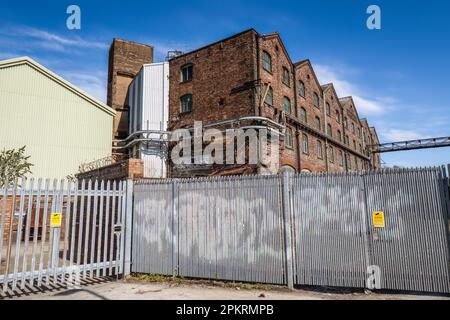 Ravenhead Industrial Estate in St. Helens, Merseyside Stockfoto