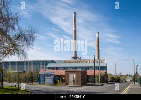 Ravenhead Industrial Estate in St. Helens, Merseyside Stockfoto