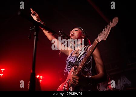 Nova Zwillinge an der O2 Academy Liverpool, Großbritannien Stockfoto