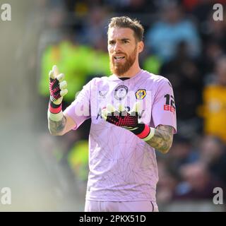 Wolverhampton, Großbritannien. 08. April 2023. 08. April 2023 - Wolverhampton Wanderers / Chelsea - Premier League - Molineux Stadium. Jose Sa während des Premier League-Spiels im Molineux Stadium, Wolverhampton. Bildkredit: Mark Pain/Alamy Live News Stockfoto