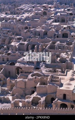 Iran - Bam, Provinz Kerman: Die Festung - Zitadelle Arg-e Bam - die weltweit größte adobe-Struktur - UNESCO-Weltkulturerbe Stockfoto