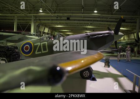 Spitfire MKV im RAF Museum in London Stockfoto