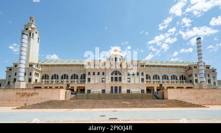 Lluis Companys Olympiastadion, Olympiastadion, Montjuic, Barcelona, Spanien Stockfoto