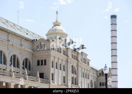 Lluis Companys Olympiastadion, Olympiastadion, Montjuic, Barcelona, Spanien Stockfoto