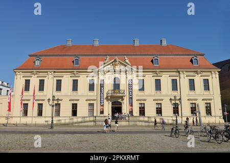 Altes Gebäude, Jüdisches Museum, Lindenstraße, Kreuzberg, Berlin, Deutschland Stockfoto