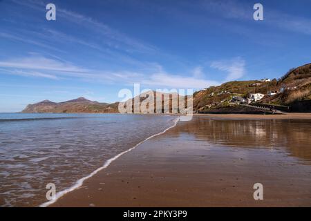 Morfa Nefyn auf der Halbinsel Llyn, Küste von Nordwales Stockfoto
