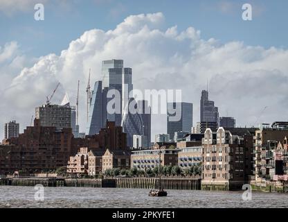 London, Großbritannien. 30. Okt. 2022. Wolkenkratzer stehen im Zentrum von London. Kredit: Jan Woitas/dpa/Alamy Live News Stockfoto